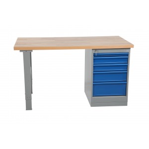 Robustna in močna delovna miza - slika 1