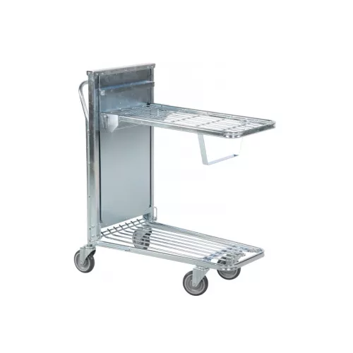 Ergonomski nakupovalni in skladiščni voziček