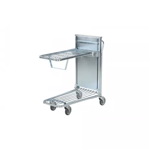 Ergonomski nakupovalni in skladiščni voziček