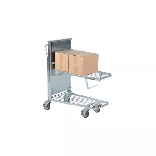 Ergonomski nakupovalni in skladiščni voziček