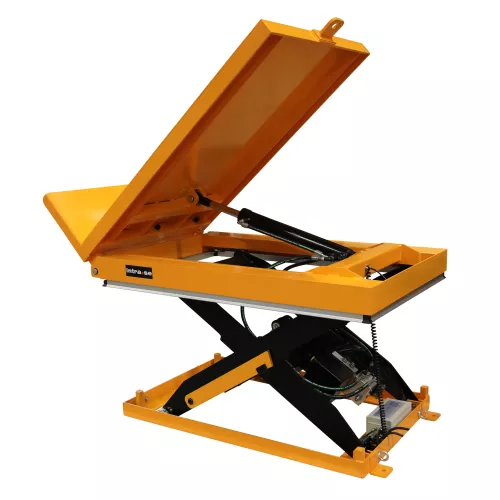 Električna dvižna miza z nagibom 1300x850 mm